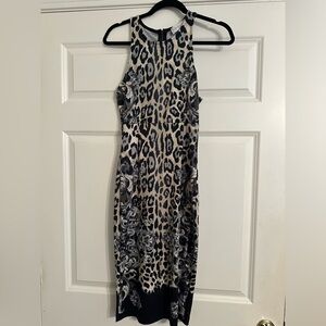 WAYF (Where Are You From?) size XS leopard black and white dress